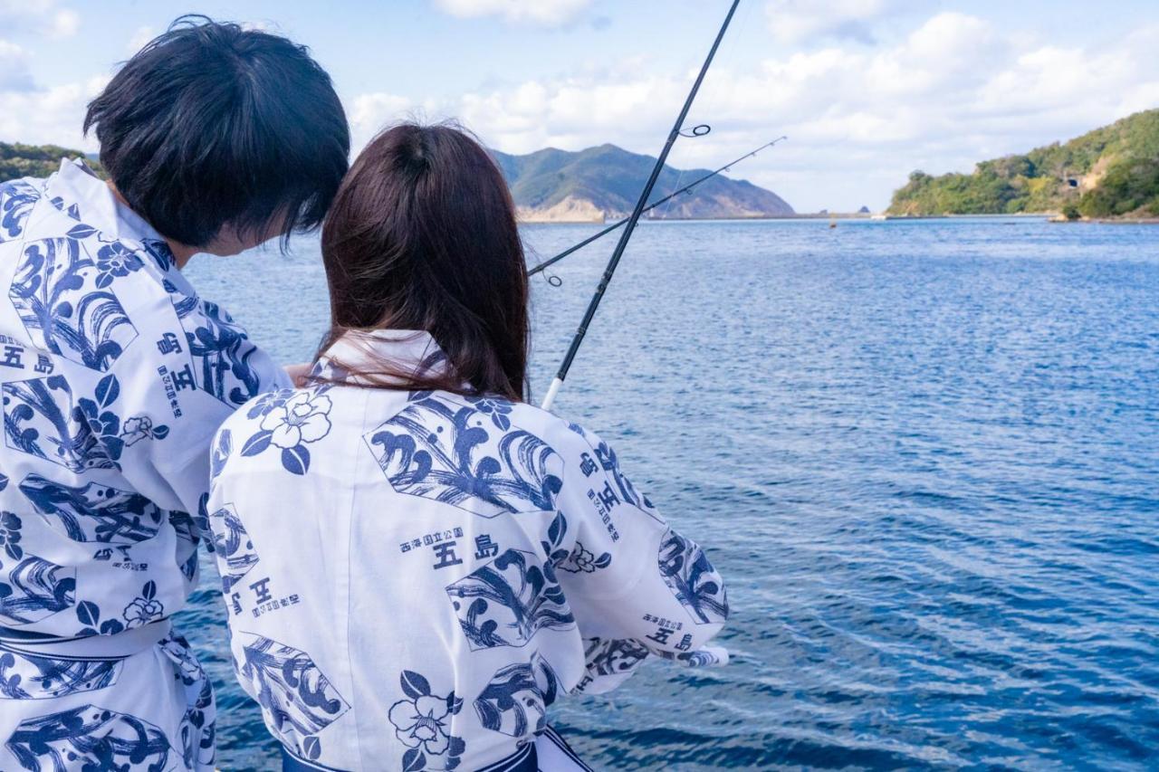 Villa Miyako 源泉かけ流し客室温泉ヴィラ みやこ別邸 Goto Dış mekan fotoğraf