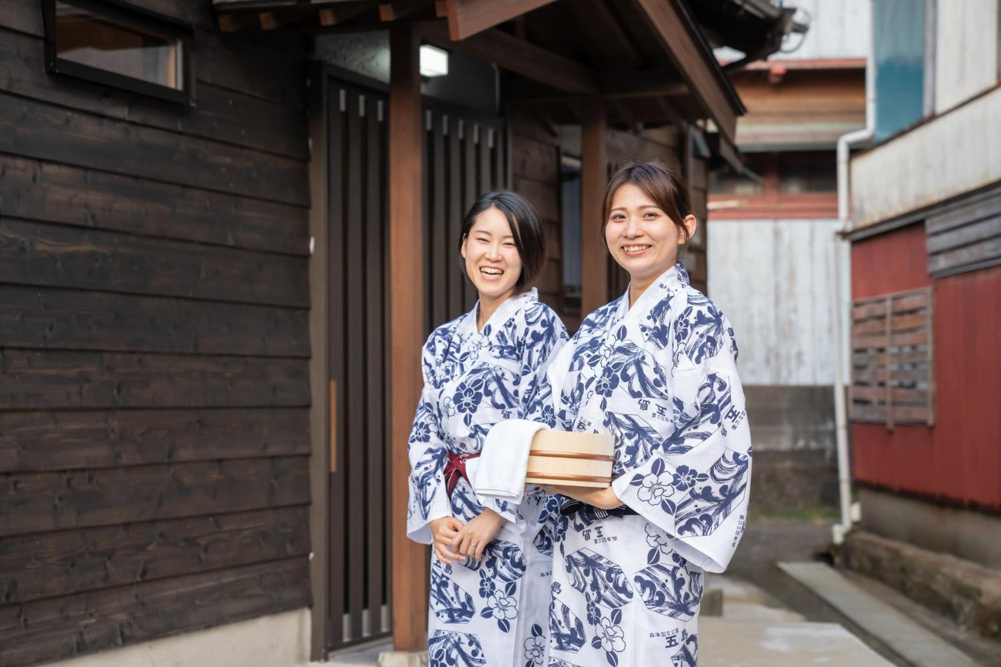 Villa Miyako 源泉かけ流し客室温泉ヴィラ みやこ別邸 Goto Dış mekan fotoğraf